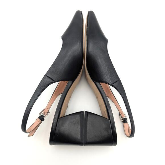 Franco Sarto Jacer Block Heel Slingback Pump Women's Black Size US10M EU41 - Picture 6 of 12